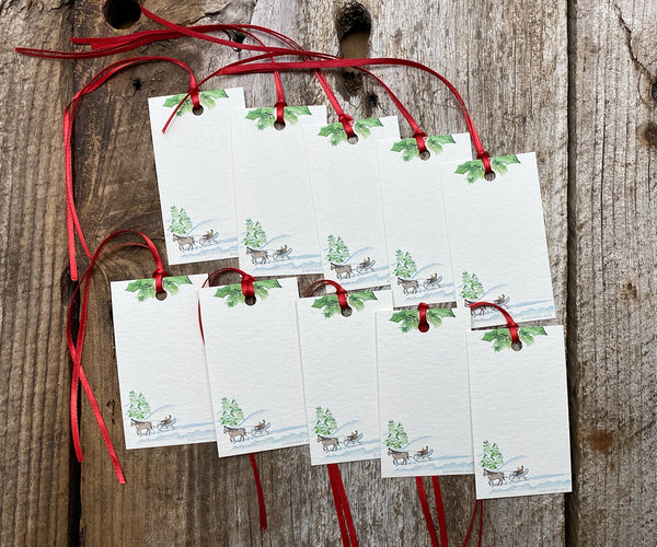 Sleigh Ride gift tags
