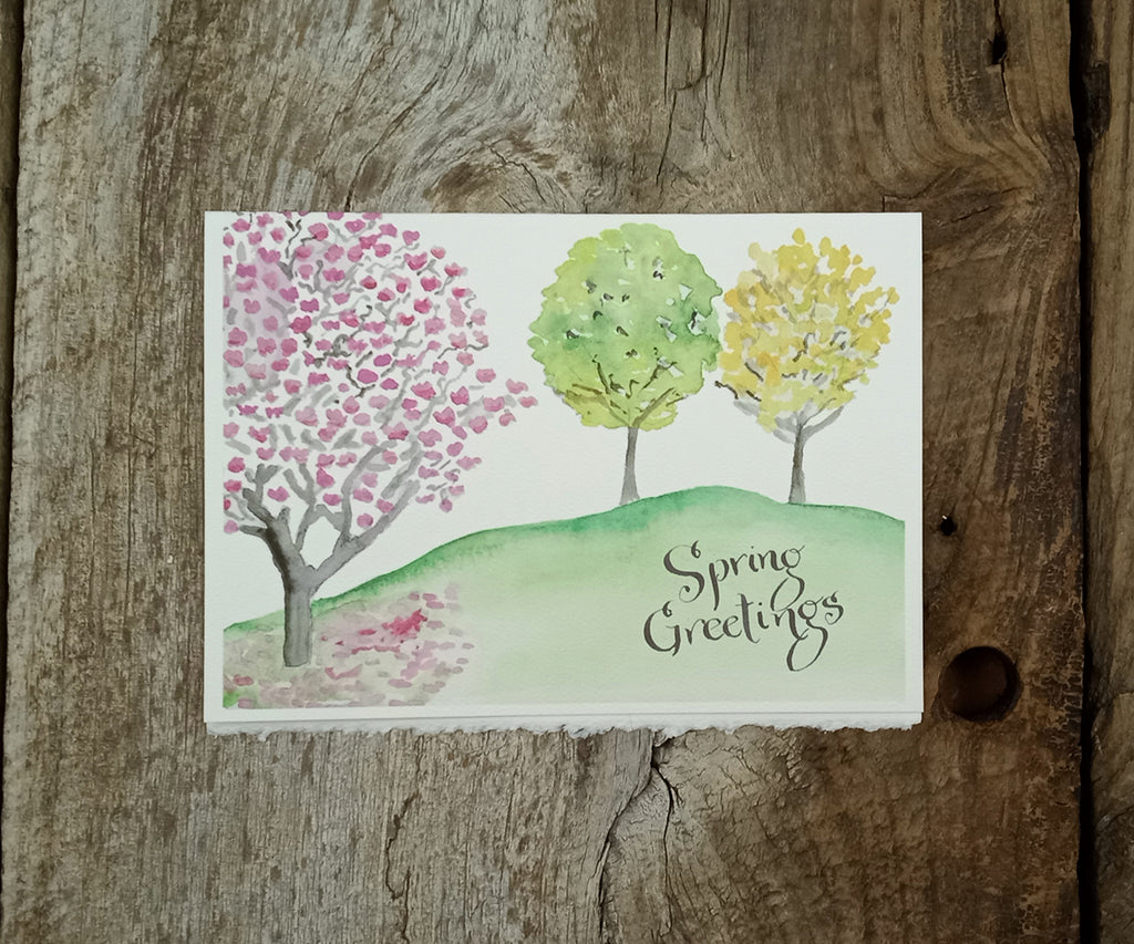 Spring Trees Card