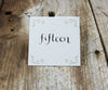 Champagne Flourishes Table Signs