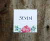 Peony and Blueberries Table Signs