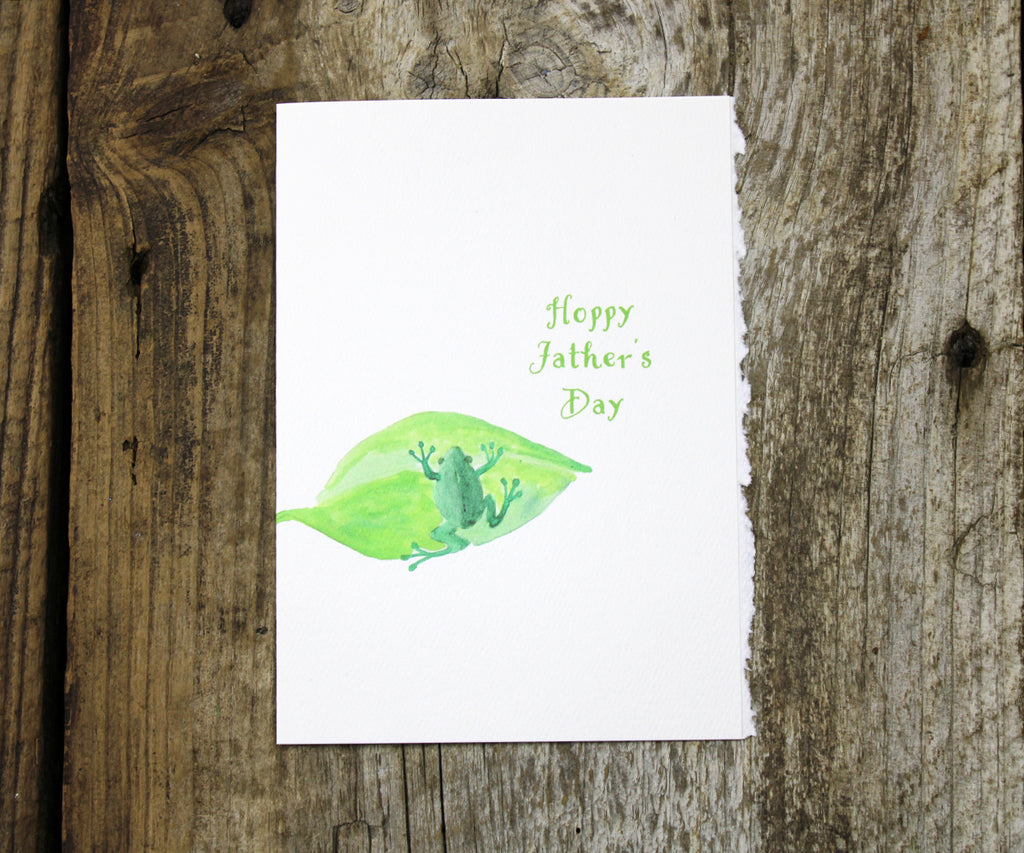 Tree Frog Father's Day Card