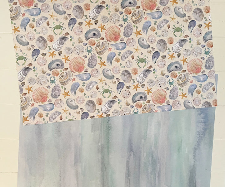 Beach Treasures gift wrap
