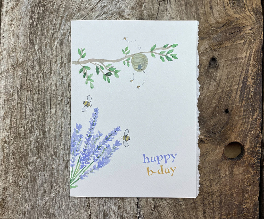 happy bee day card