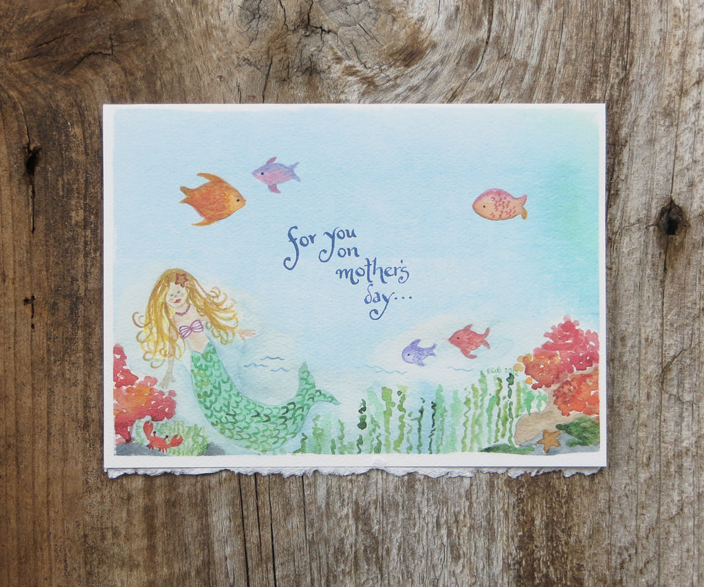 Mermaid Mother's Day Card