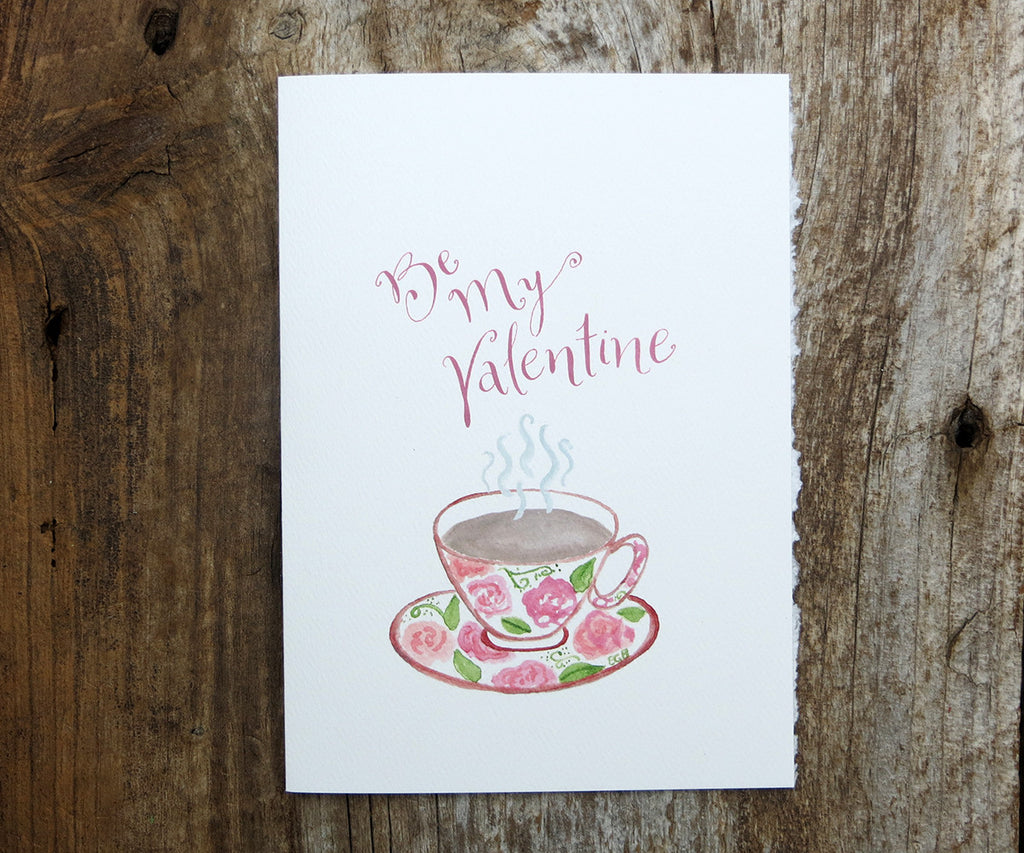 Cup of Tea Valentine Card