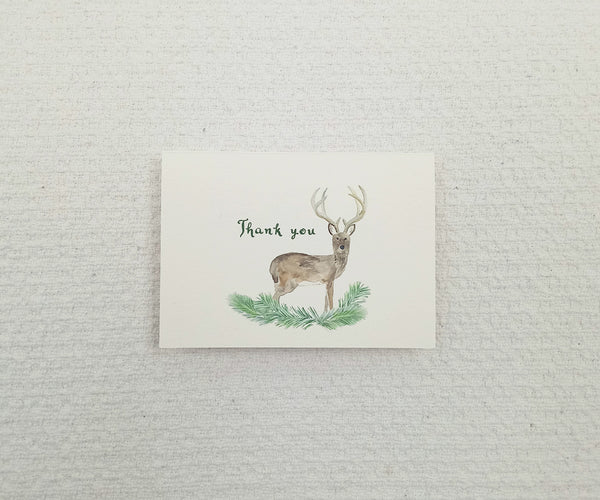 Deer Thank You Notes