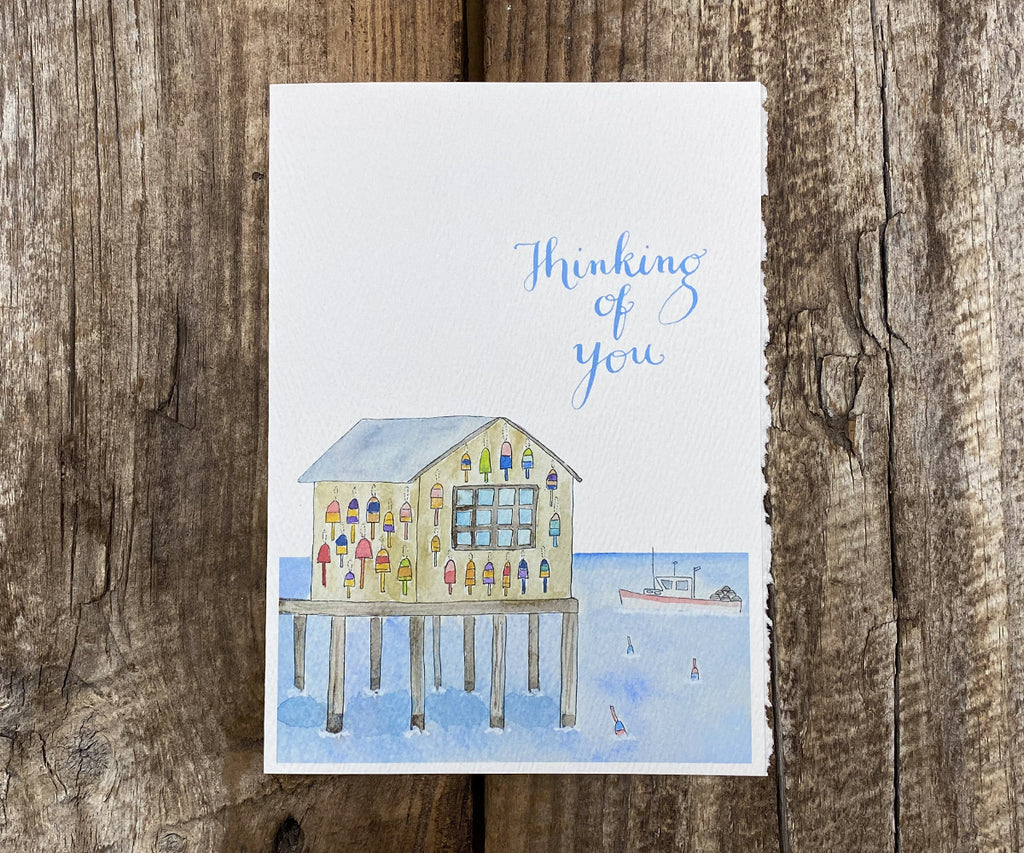 Lobster hut father's day card