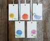 Favorite flowers gift tags