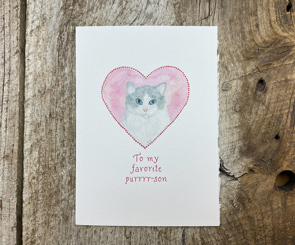 Cat Valentine's card