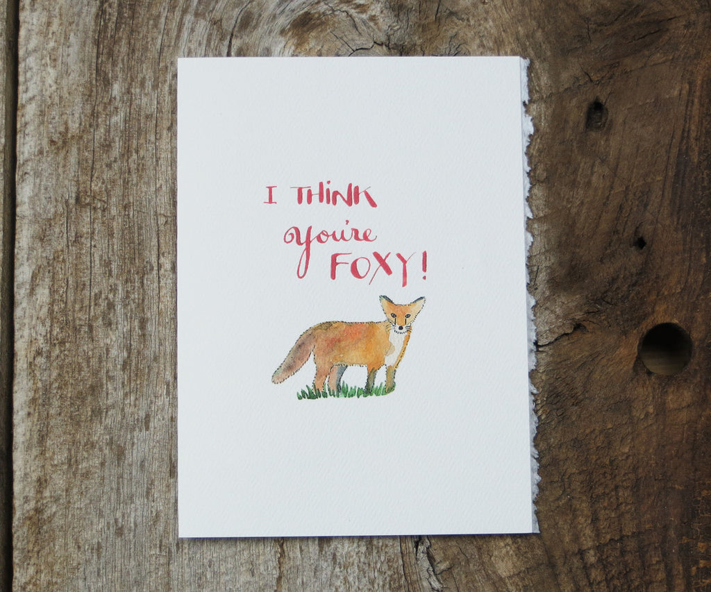 Fox Friendship & Love Card