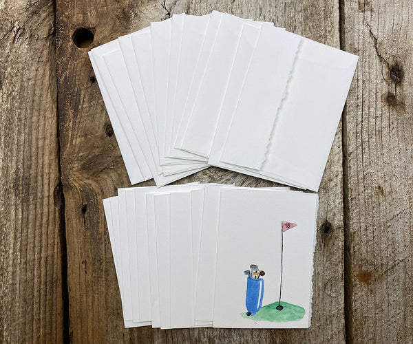Golf note cards