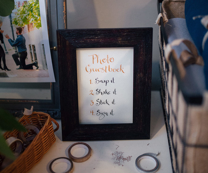guest book sign