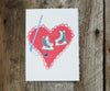 Hockey Valentines Card