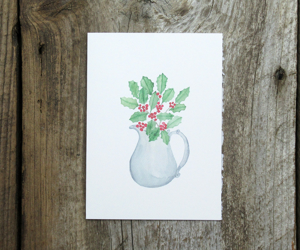 Holly Pitcher Holiday Card