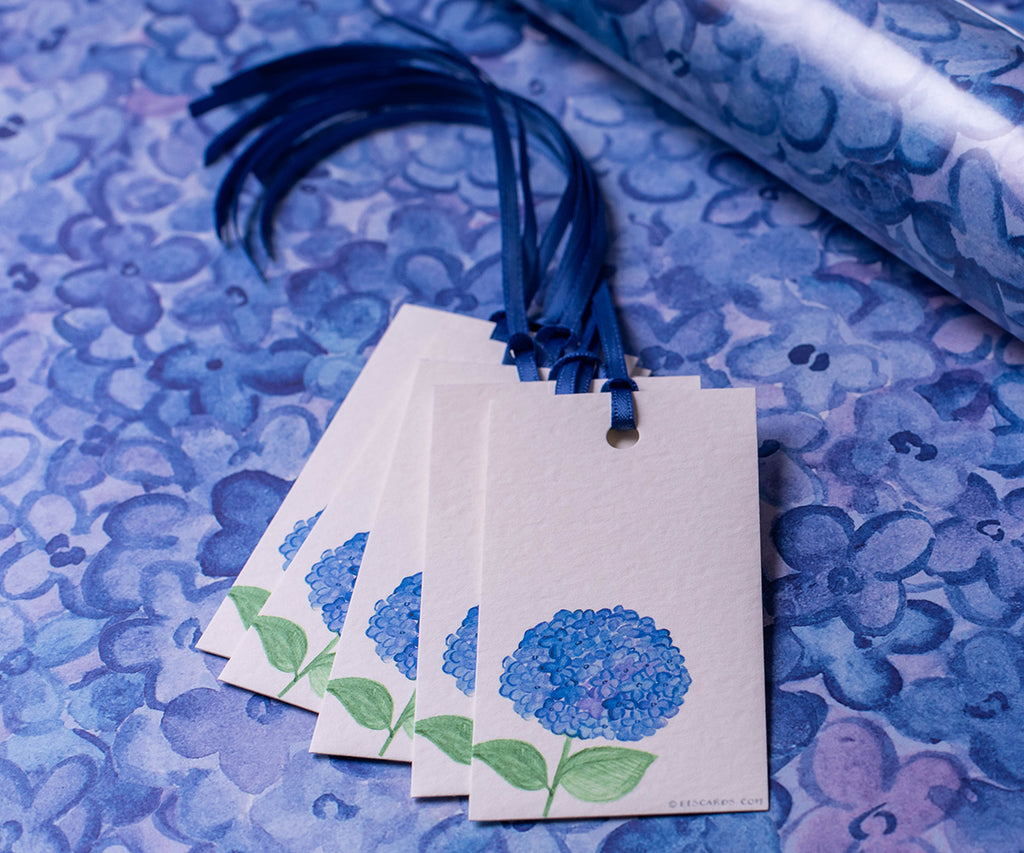 Hydrangea Blossom Gift Tags