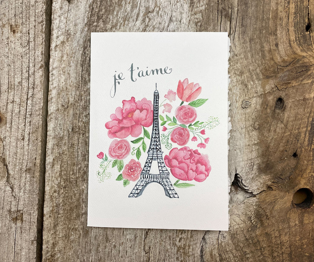 France valentine card