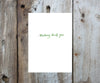 Just Me Turtles Valentine Card