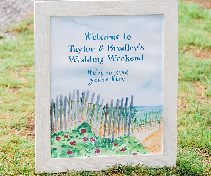 Assorted Wedding Signage