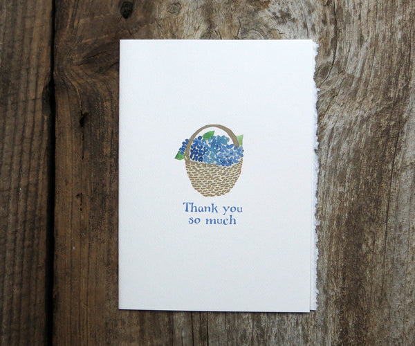 Nantucket Basket Thank You Card