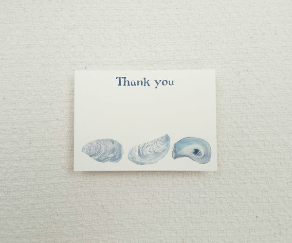 Oyster Bar Wedding Thank You Notes