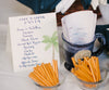 Ingredients list pasta buffet Key West