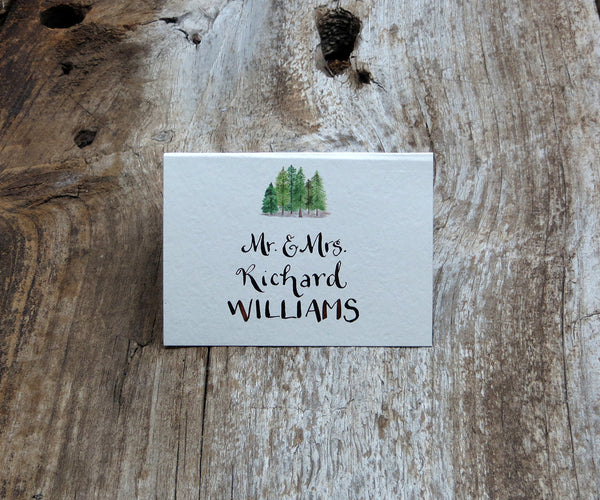 Forest Pines Escort/Place Card