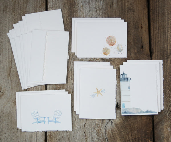 Seaside Serenity Note Cards