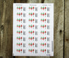 Lobster Buoys Christmas Stamps