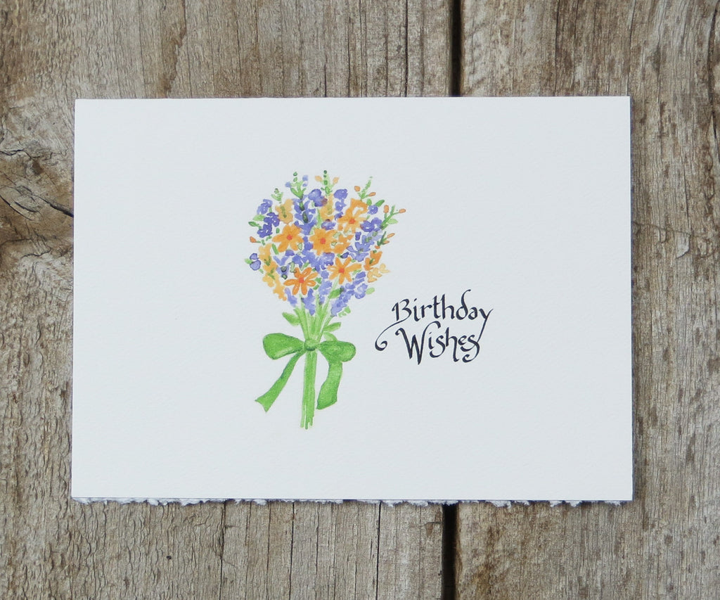 Snapdragon birthday card