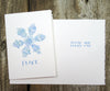 Giant Snowflake Holiday Card