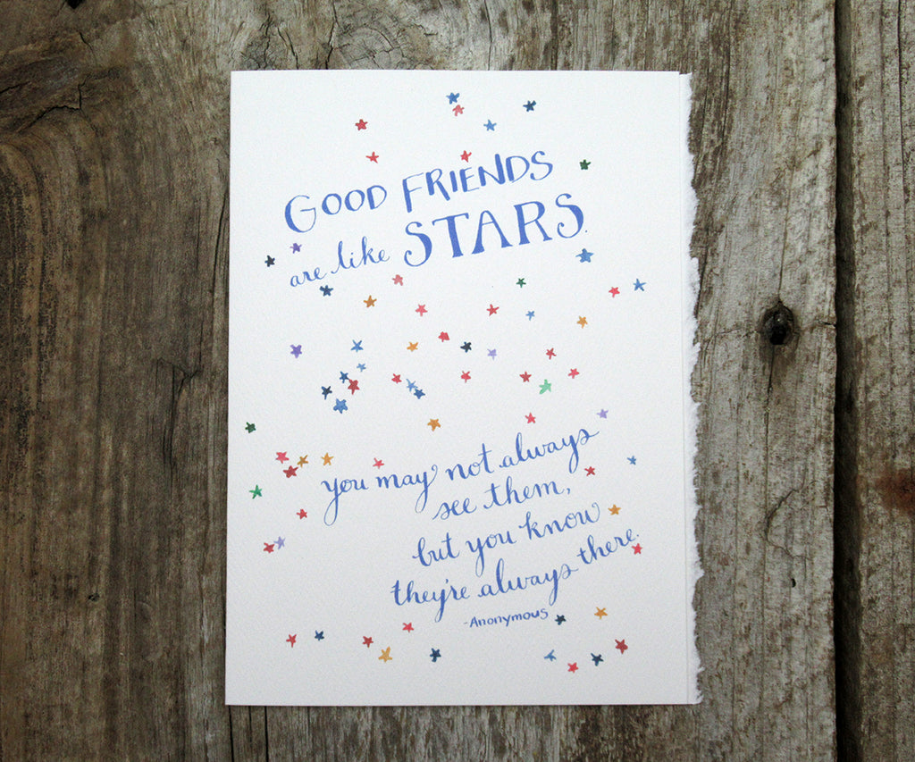 Stars Quote Card