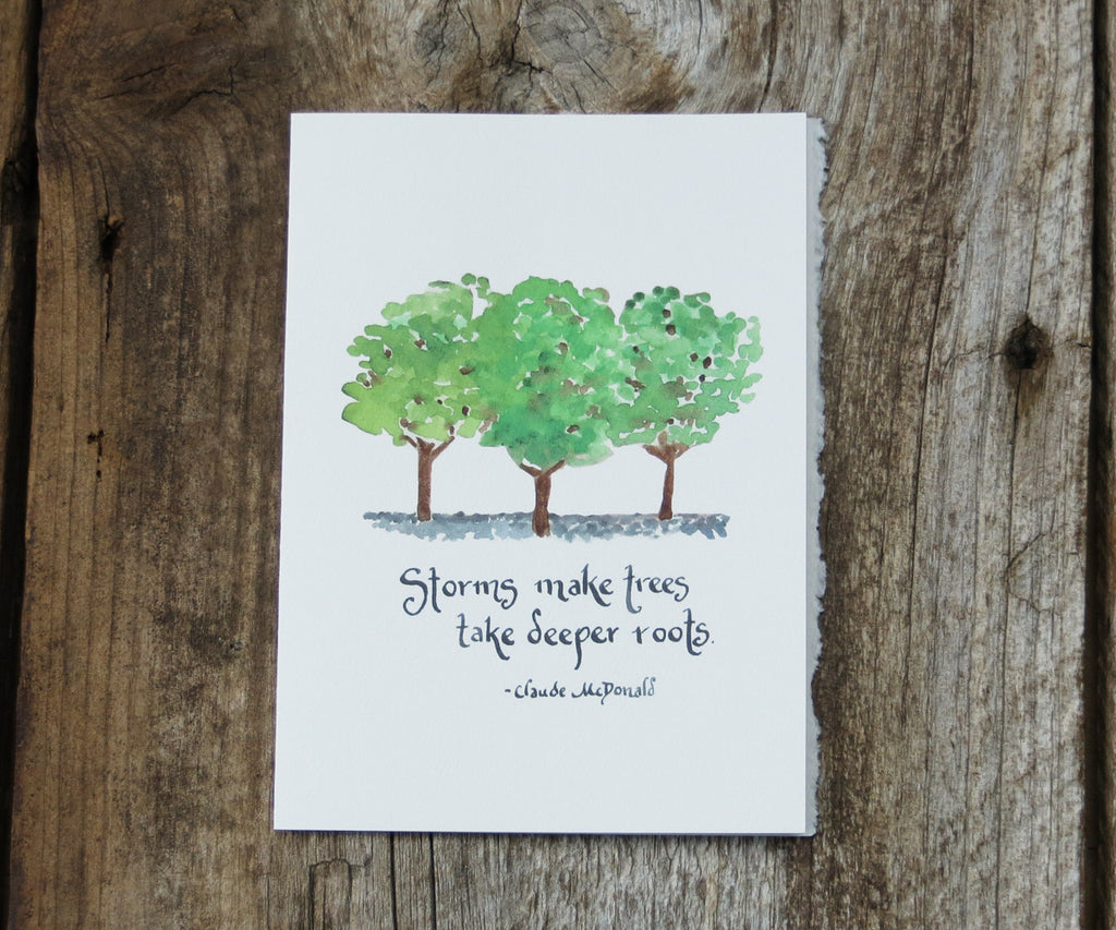 Storms Quote Card