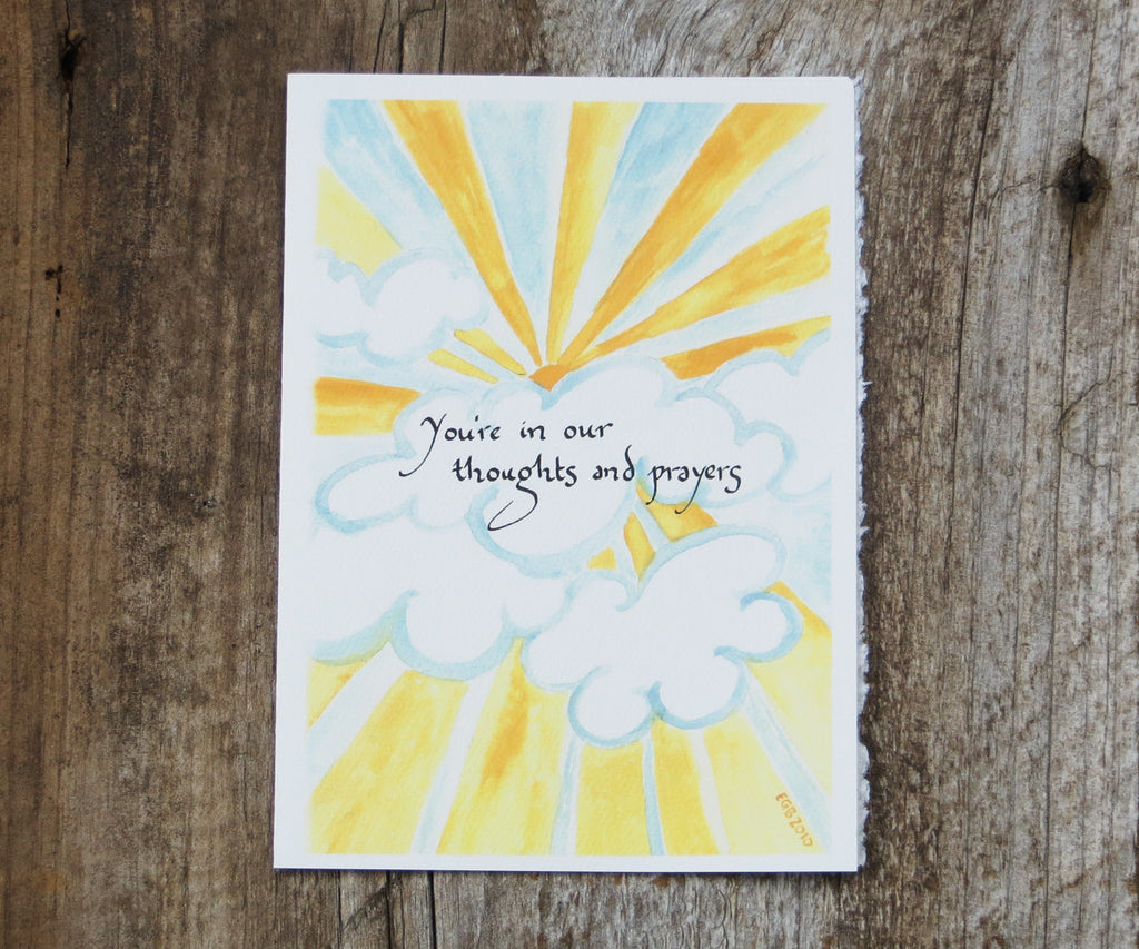 Sun Sympathy Card
