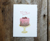 Sweetest Cake Valentine Card