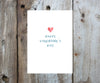 To my Husband Valentine Card