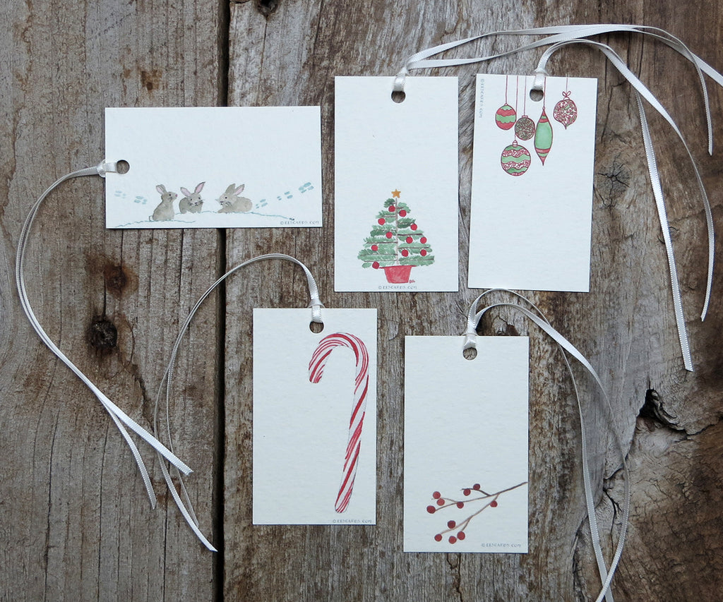 Wishes Holiday Gift Tags